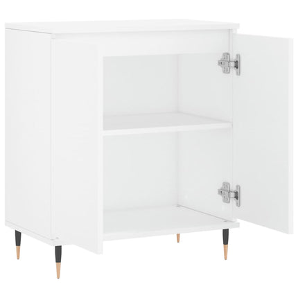 skænk 60x35x70 cm konstrueret træ hvid