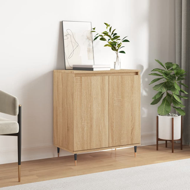 skænk 60x35x70 cm konstrueret træ sonoma-eg