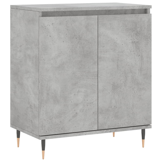 skænk 60x35x70 cm konstrueret træ betongrå