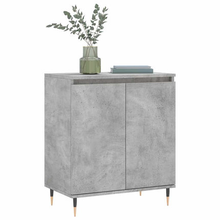 skænk 60x35x70 cm konstrueret træ betongrå