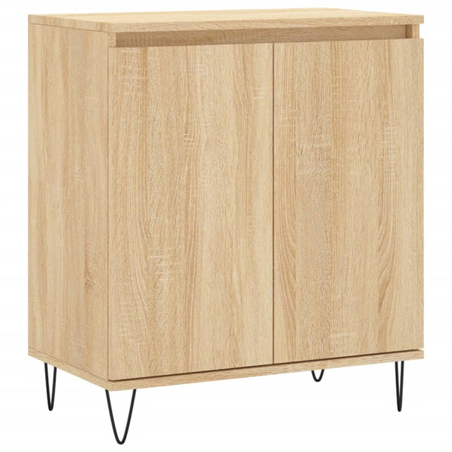 skænk 60x35x70 cm konstrueret træ sonoma-eg