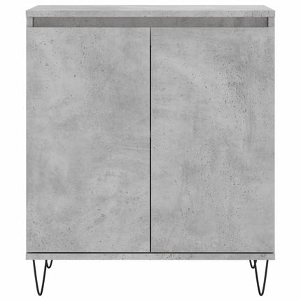 skænk 60x35x70 cm konstrueret træ betongrå