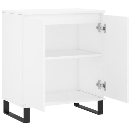 skænk 60x35x70 cm konstrueret træ hvid
