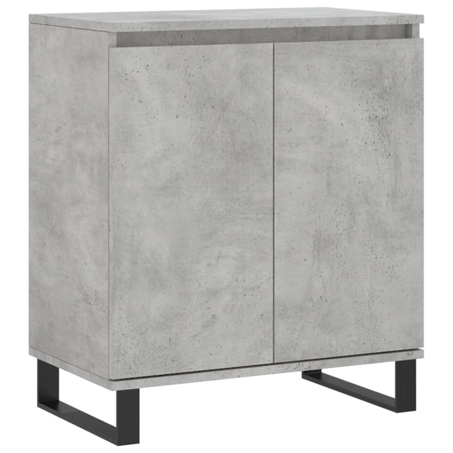 skænk 60x35x70 cm konstrueret træ betongrå