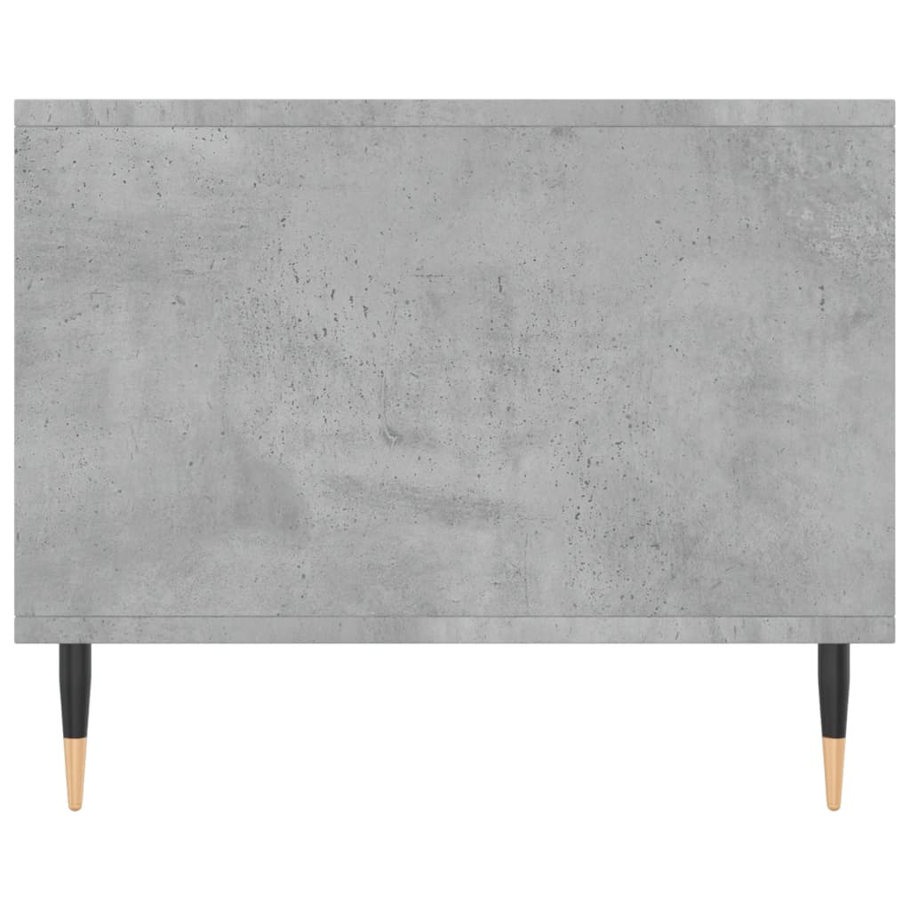 sofabord 90x50x40 cm konstrueret træ betongrå