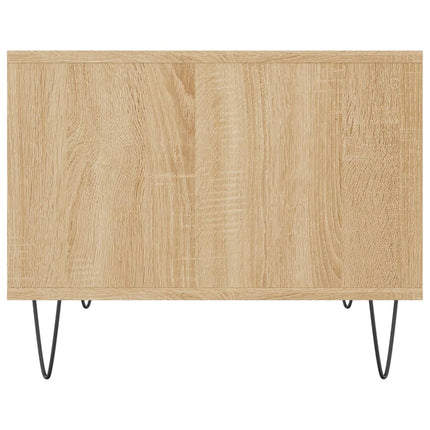 sofabord 60x50x40 cm konstrueret træ sonoma-eg