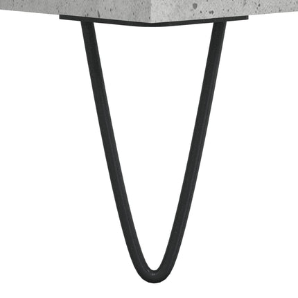 sofabord 60x50x40 cm konstrueret træ betongrå