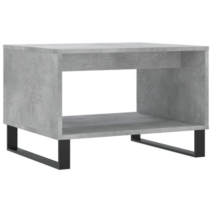 sofabord 60x50x40 cm konstrueret træ betongrå