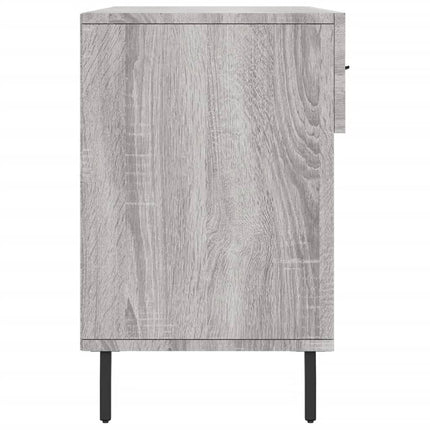 skobænk 102x35x55 cm konstrueret træ grå sonoma-eg