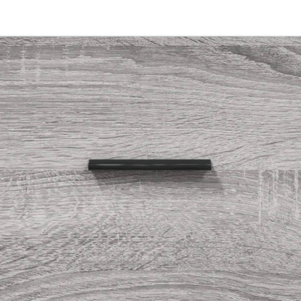 skobænk 102x35x55 cm konstrueret træ grå sonoma-eg