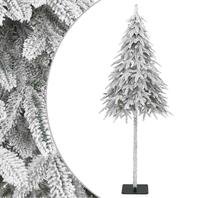 kunstigt juletræ med sne 150 cm