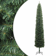 smalt juletræ med juletræsfod 270 cm PVC