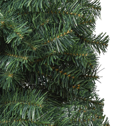 smalt juletræ med juletræsfod 300 cm PVC
