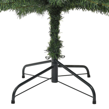 smalt juletræ med juletræsfod 300 cm PVC