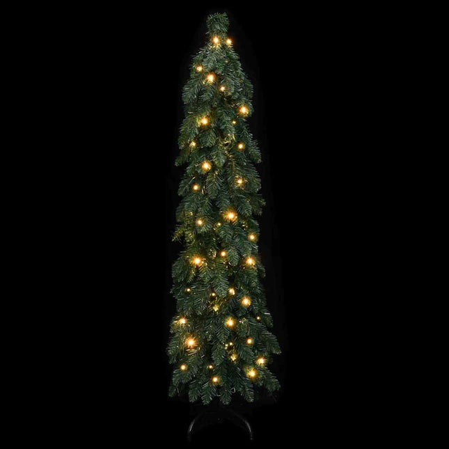 kunstigt juletræ med 60 LED'er 120 cm