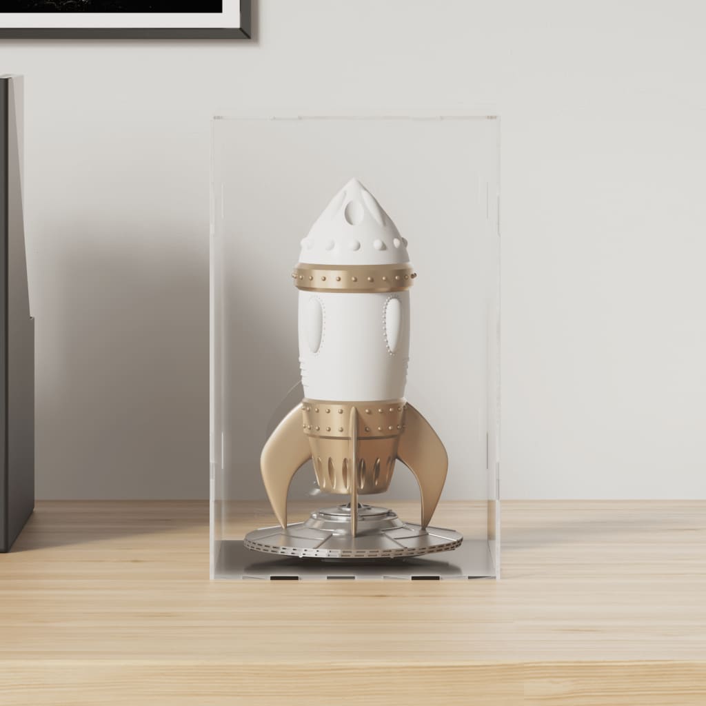 displaykasse transparent 14x14x22 cm akryl billede