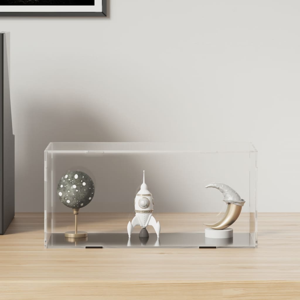 displaykasse transparent 24x12x11 cm akryl