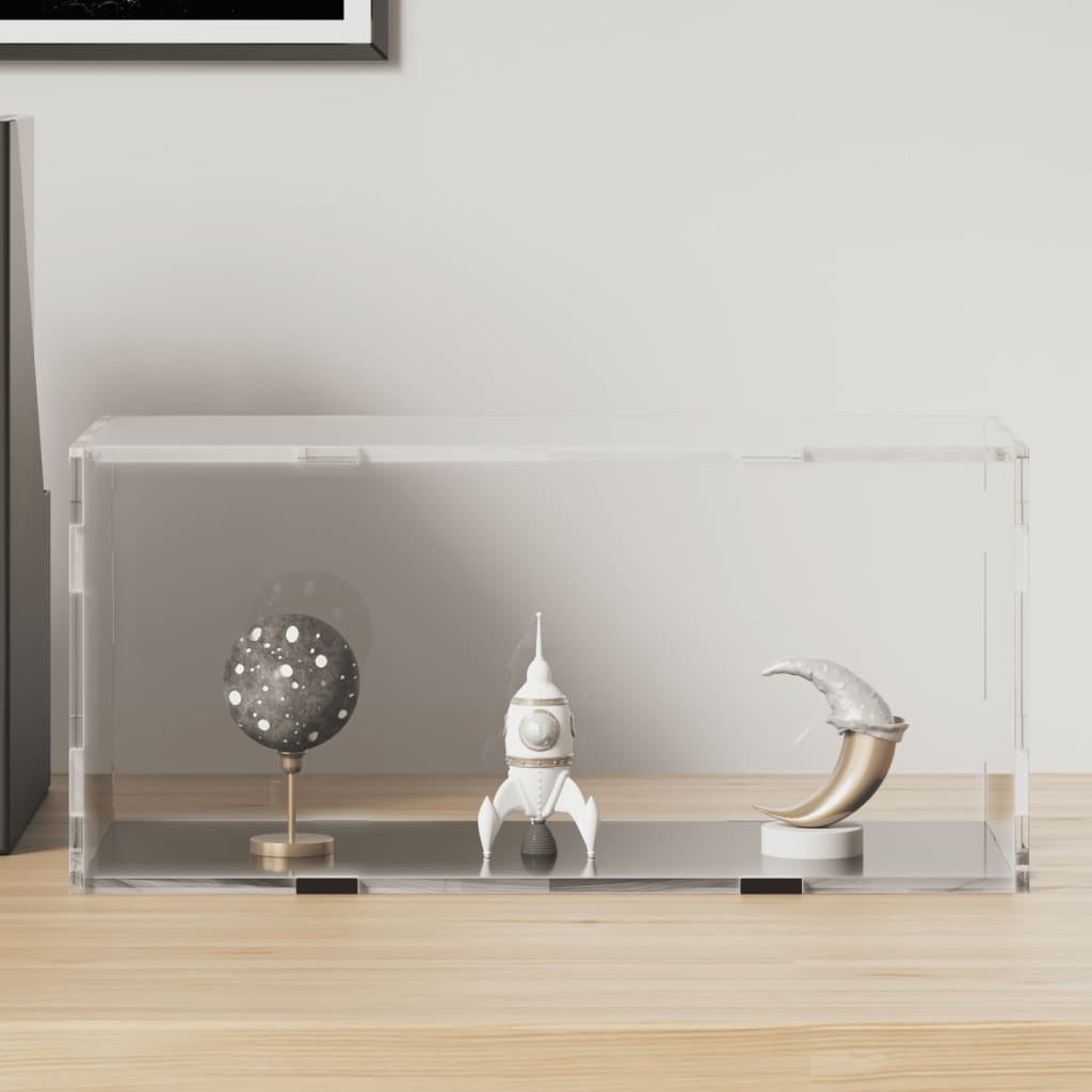 displaykasse transparent 30x15x14 cm akryl billede