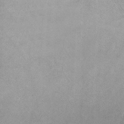 sofa til børn 90x53x30 cm velour lysegrå