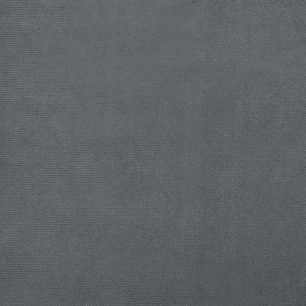 sofa til børn 80x45x30 cm velour mørkegrå