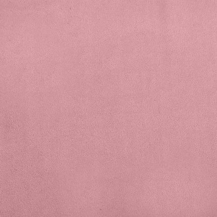sofa til børn 80x45x30 cm velour lyserød