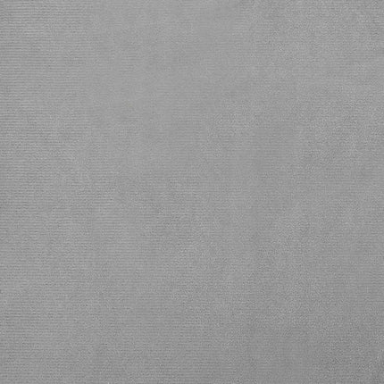 sofa til børn 60x40x30 cm velour lysegrå