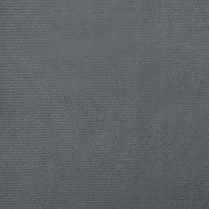 sofa til børn 50x40x26,5 cm fløjl mørkegrå