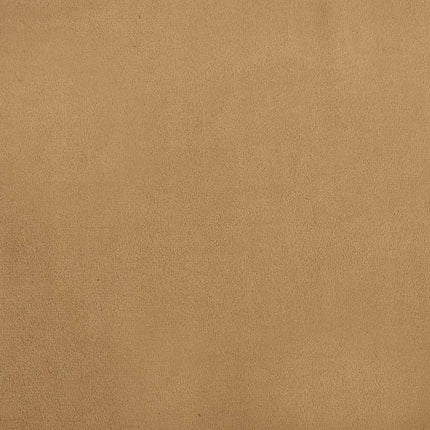 sofa til børn 70x40x24 cm velour brun