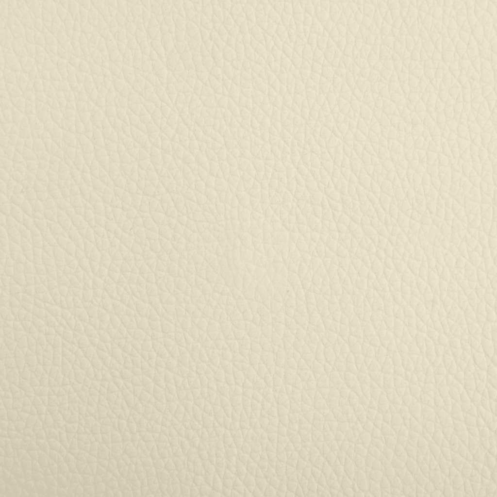 sofa til børn 50x40x30 cm kunstlæder cremefarvet