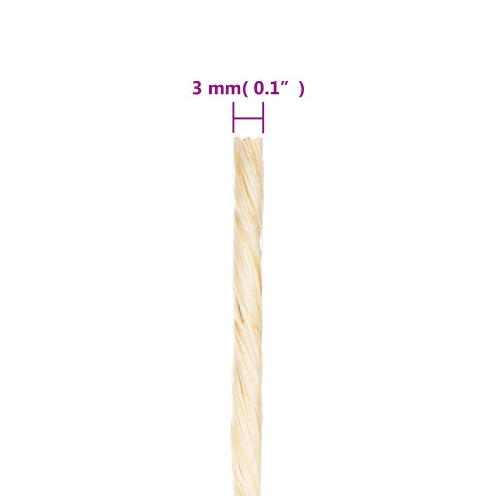 reb 100 % sisal 3 mm 400 m