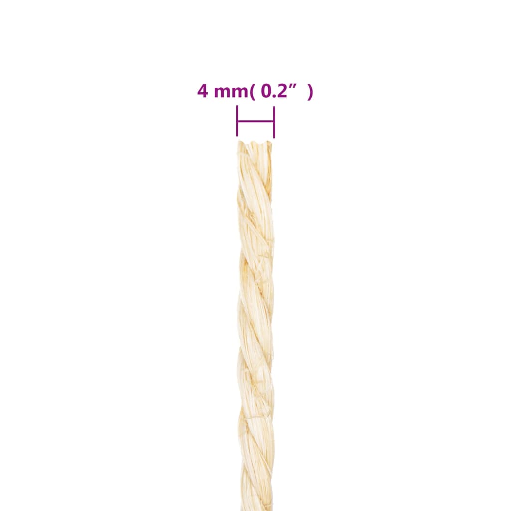 reb 100 % sisal 4 mm 50 m