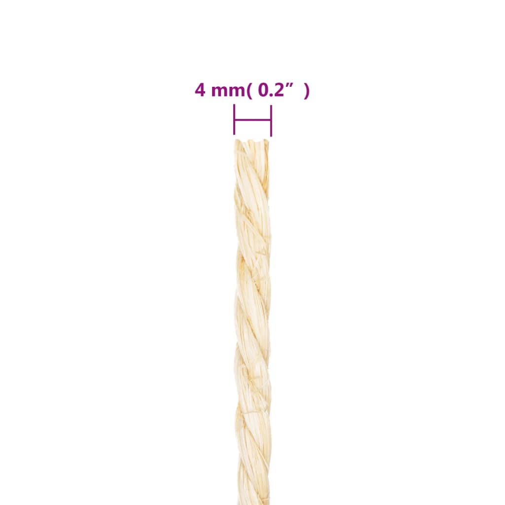 reb 100 % sisal 4 mm 250 m