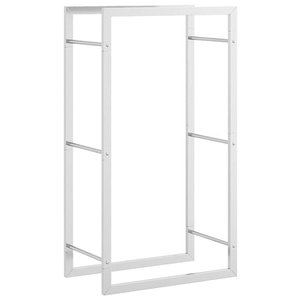 brændestativ 50x28x94 cm rustfrit stål
