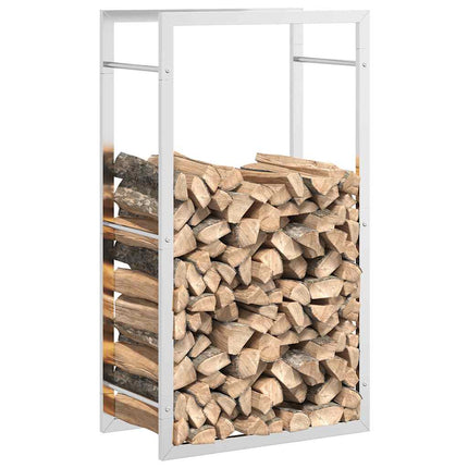 brændestativ 50x28x94 cm rustfrit stål
