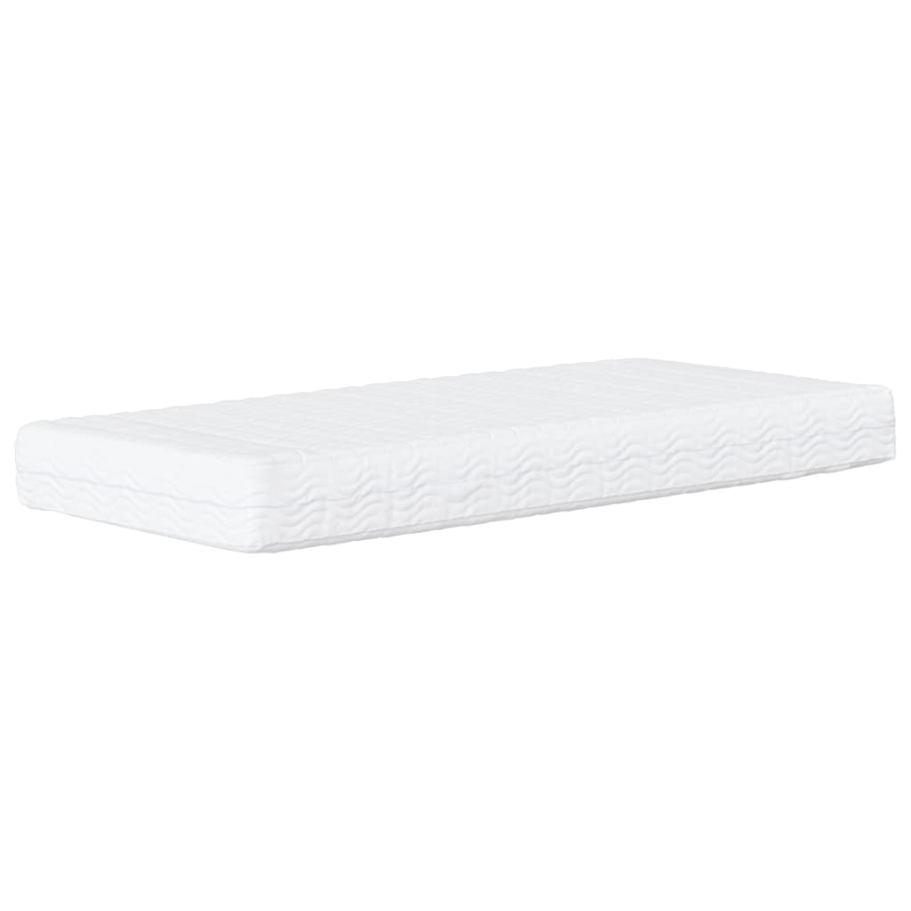daybed med madras 90x190 cm stof mørkegrå