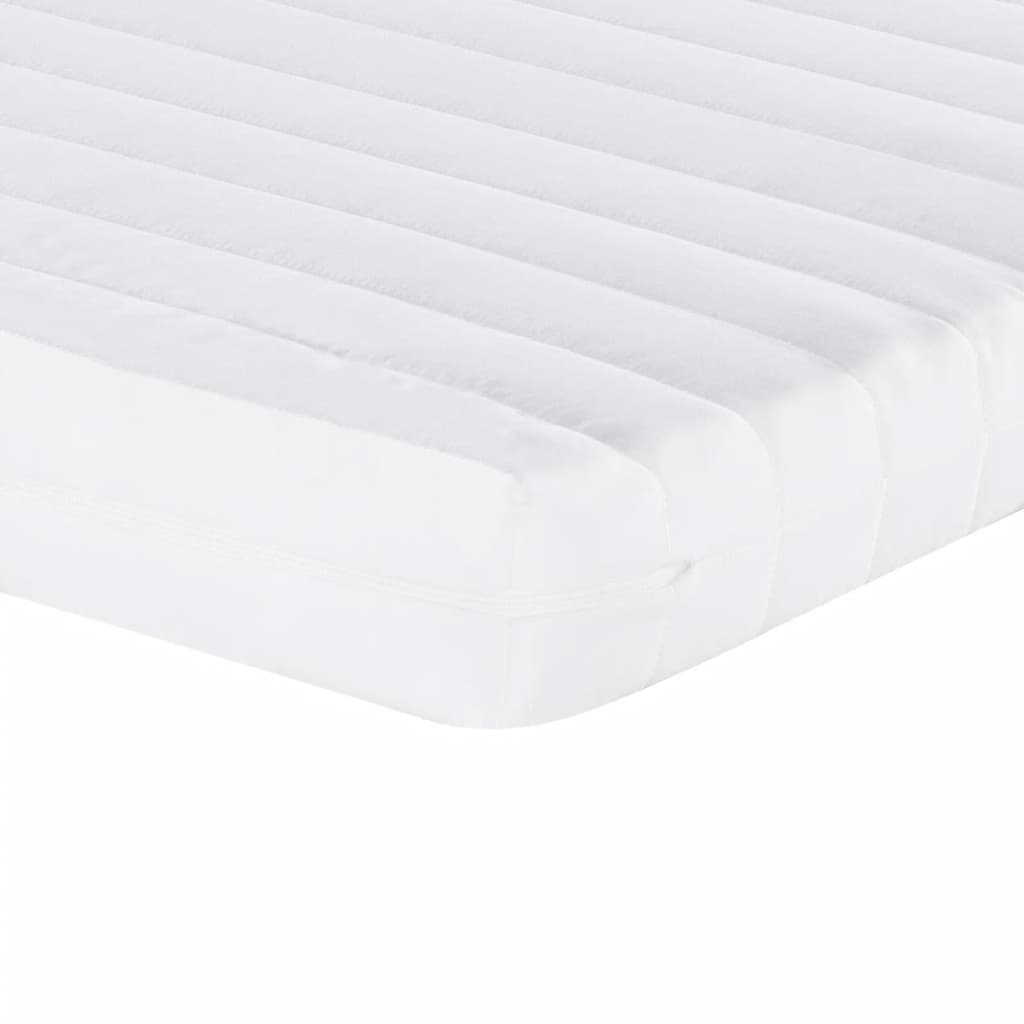 daybed med udtræk og skuffer 90x200 cm stof cremefarvet
