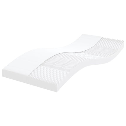 daybed med udtræk og madras 80x200 cm velour lyserød
