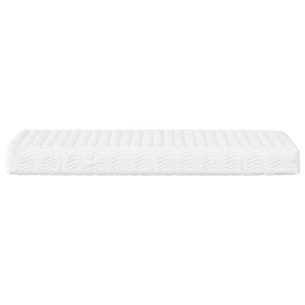 daybed med madras 90x190 cm stof lysegrå