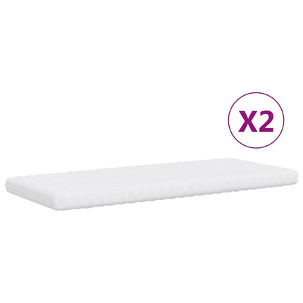 daybed med udtræk og madras 80x200 cm velour mørkegrøn