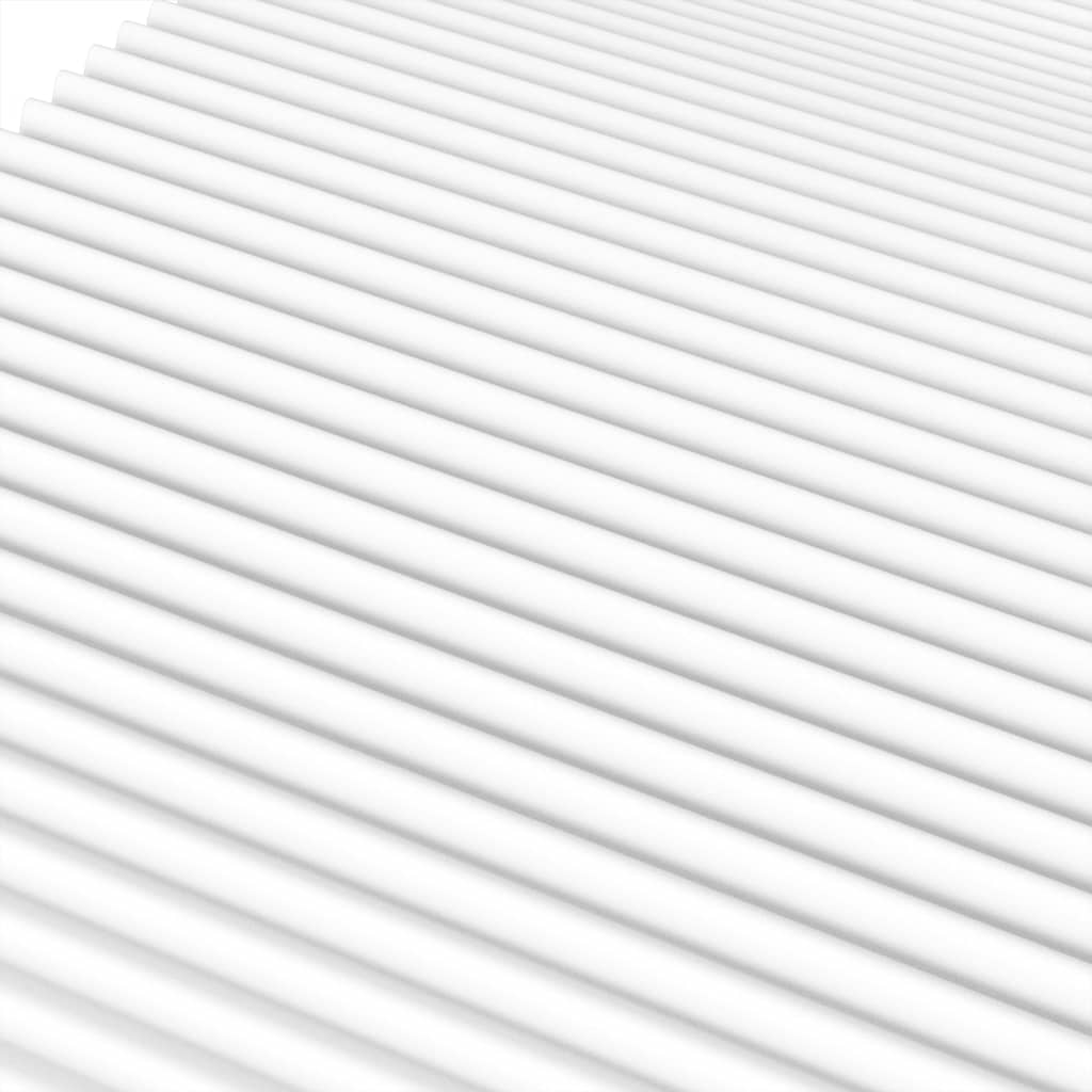 daybed med madras 100x200 cm stof lysegrå