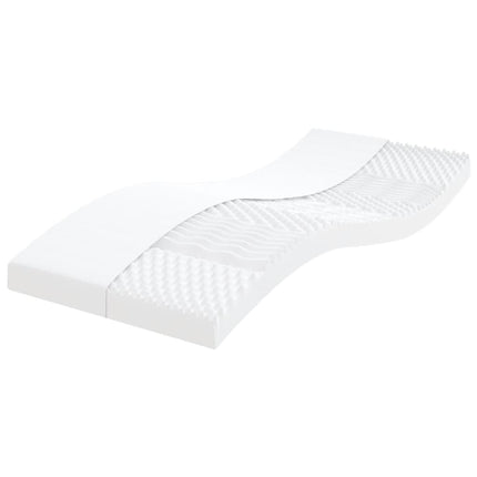 daybed med udtræk og madras 80x200 cm stof mørkegrå