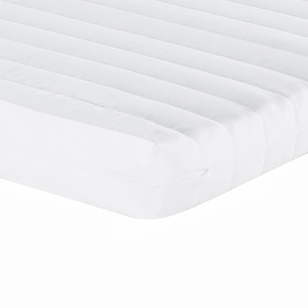 daybed med udtræk og madras 90x190 cm stof mørkegrå