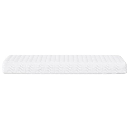 daybed med madras 80x200 cm velour lysegrå