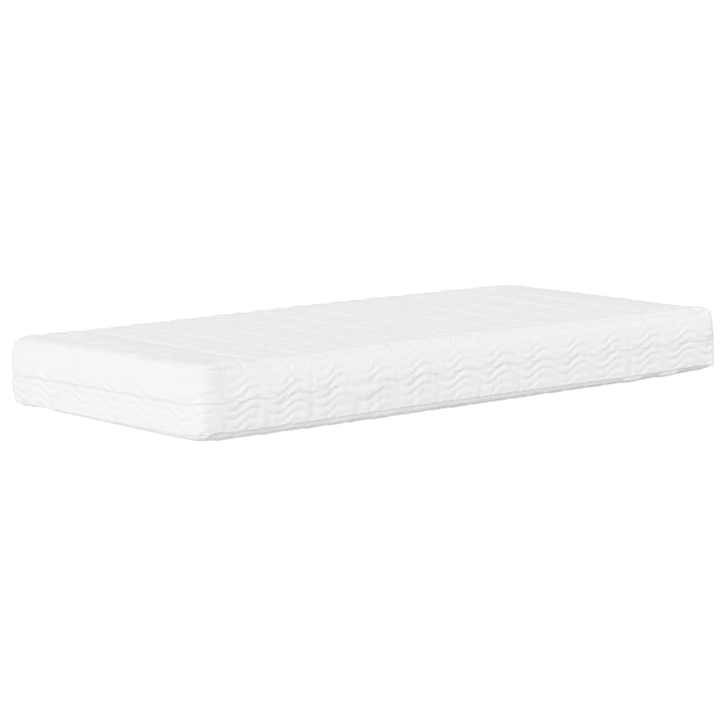 daybed med madras 80x200 cm velour sort