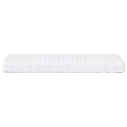 daybed med madras 90x200 cm velour gul