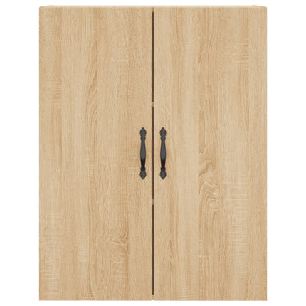 højskab 69,5x34x180 cm konstrueret træ sonoma-eg