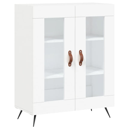 højskab 69,5x34x180 cm konstrueret træ hvid