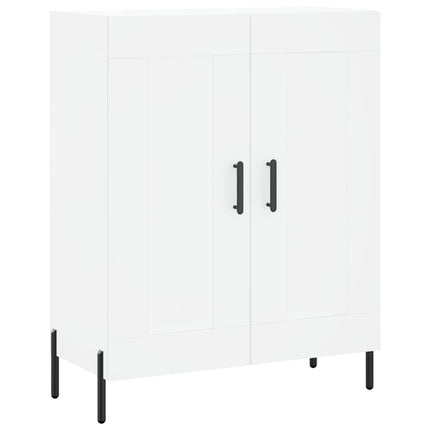 højskab 69,5x34x180 cm konstrueret træ hvid