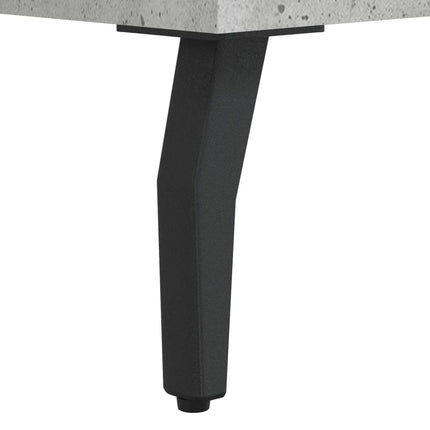 højskab 69,5x34x180 cm konstrueret træ betongrå