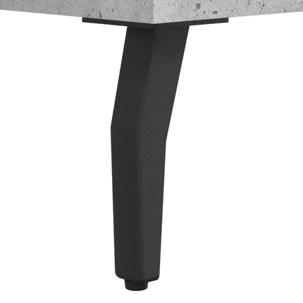 højskab 69,5x34x180 cm konstrueret træ betongrå